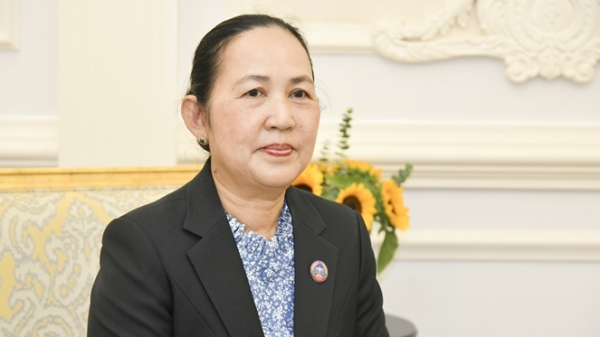 Tổng Thư ký Quốc hội Lào Pingkham Lasasimma - ảnh: T.Chi 